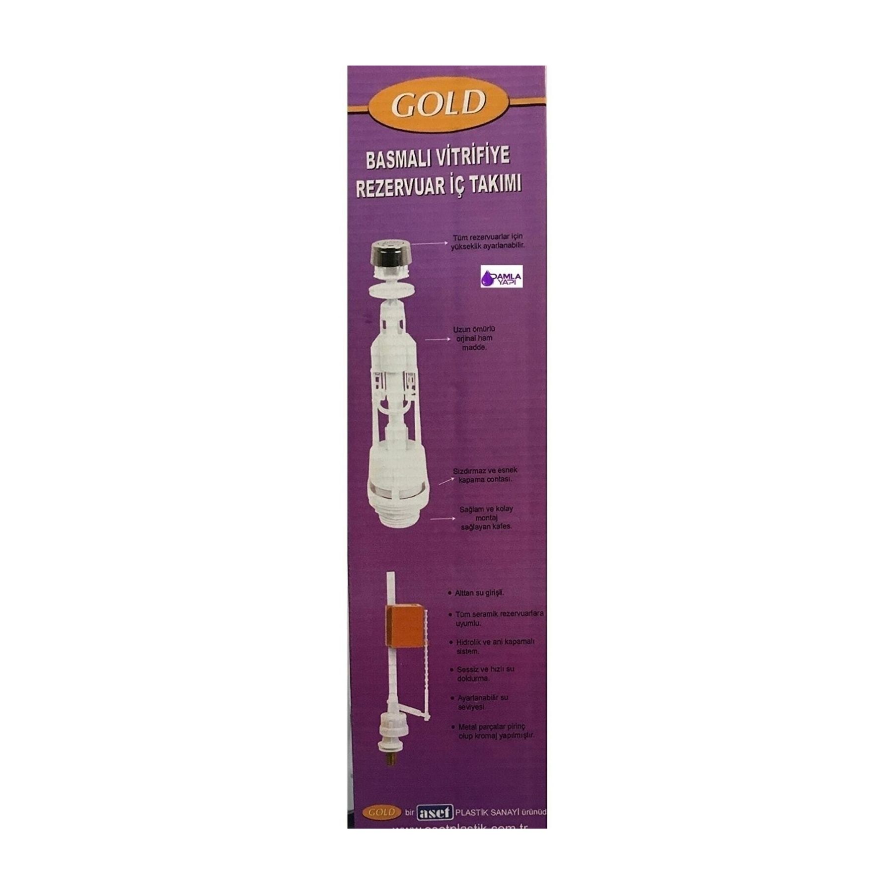 resimler/genel/GOLD Basmalı Vitrifiye Rezervuar İç Takımı