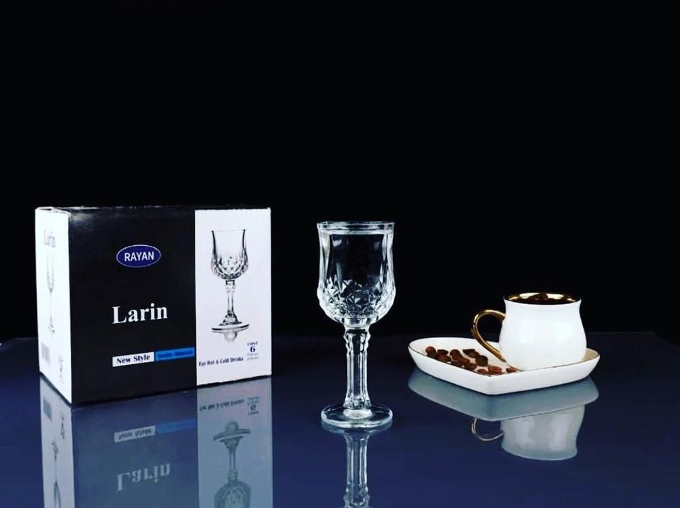resimler/genel/Rayan Larin Ayaklı Cam Kahve Yanı Bardağı 6’lı Set