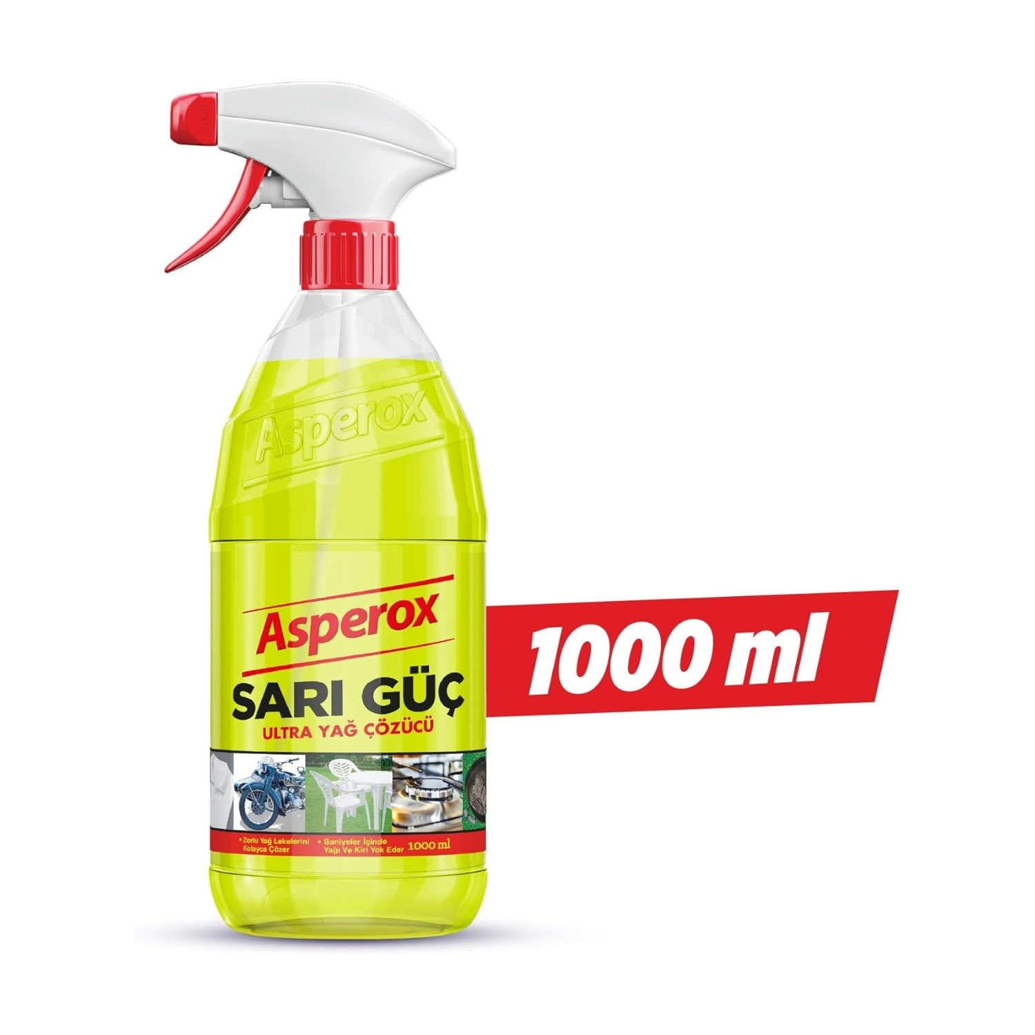 Asperox Sarı Güç Yağ Çözücü Sprey 1000 ml