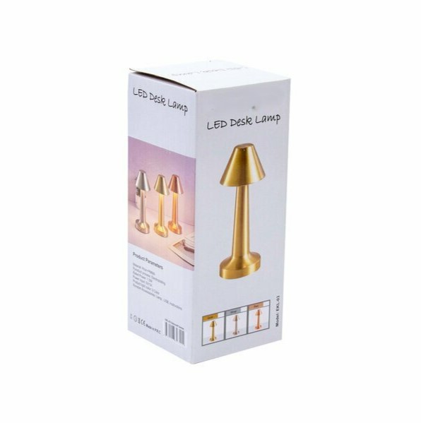 Mantar Gold KONİK Dokunmatik LED Masa Lambası