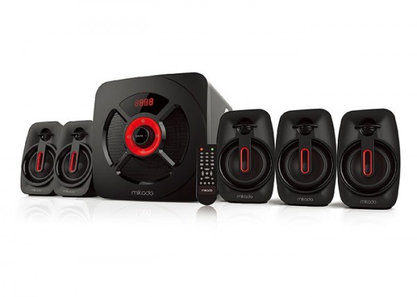 Mikado Bluetooth USB FM 5.1 Ses Sistemi
