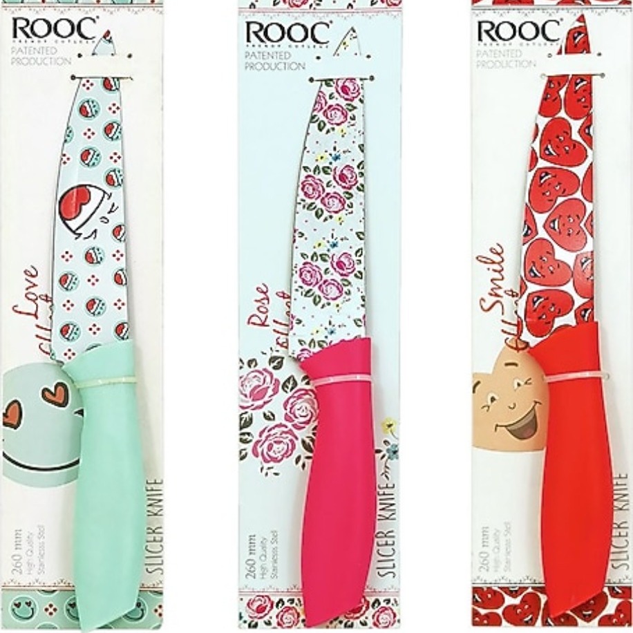 Rooc 26 cm Seramik Kaplama Mutfak Bıçağı