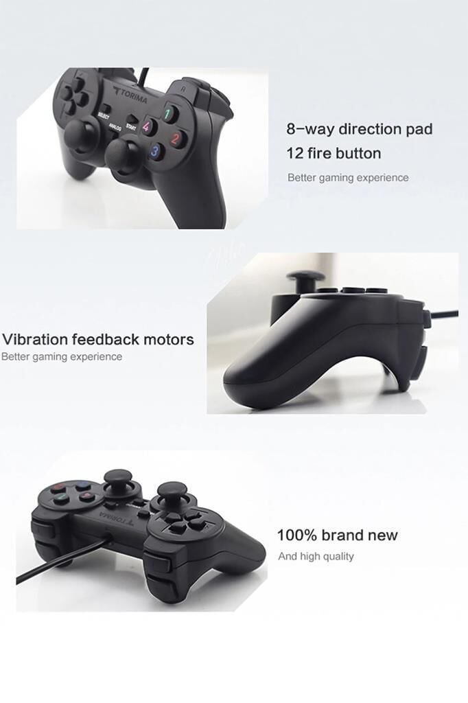 resimler/genel/Torima Analog USB Oyun Kolu PC Joystick P2 Siyah