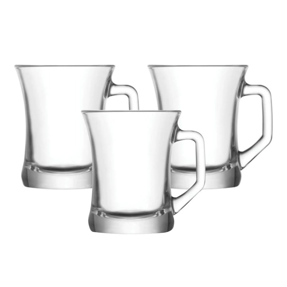 resimler/genel/LAV Zen 3lu Kulplu Bardak Takımı -225 Cc