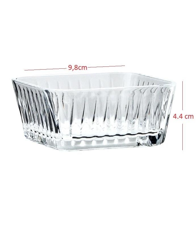 Paşabahçe Frezya Cam Kase 4’lü Set