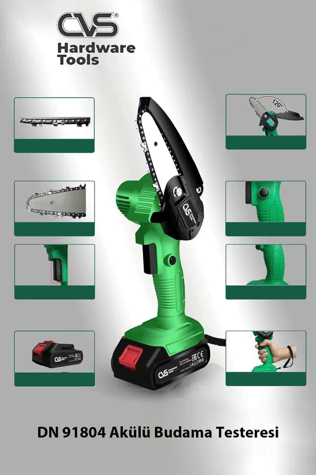 CVS 24V Akülü Budama Testeresi 1500W