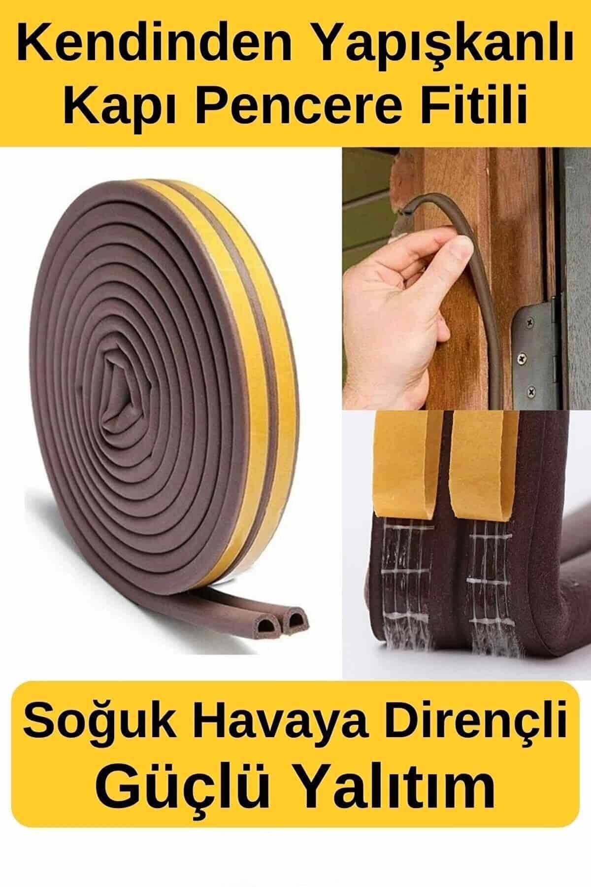 resimler/genel/Kendinden Yapışkanlı Kapı Pencere Fitili 5 Metre