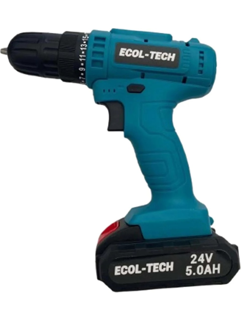 resimler/genel/ECOL-TECH 21V Akülü Şarjlı Matkap Vidalama Seti 24 Parça Çift Bataryalı