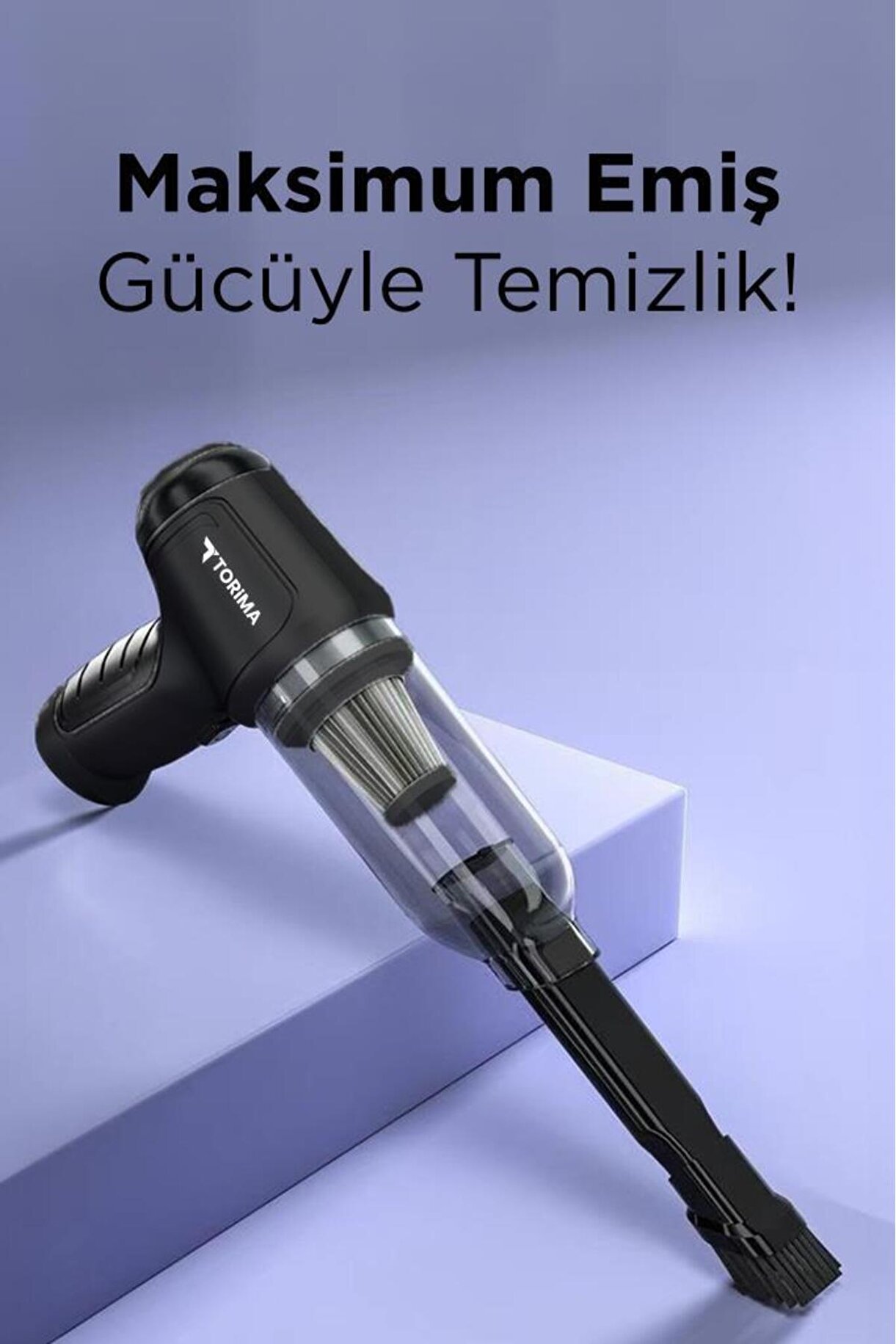 resimler/genel/Torima 12.000 Pa Çekim Güçlü Çekme Üfleme Özellikli Mini El Süpürgesi