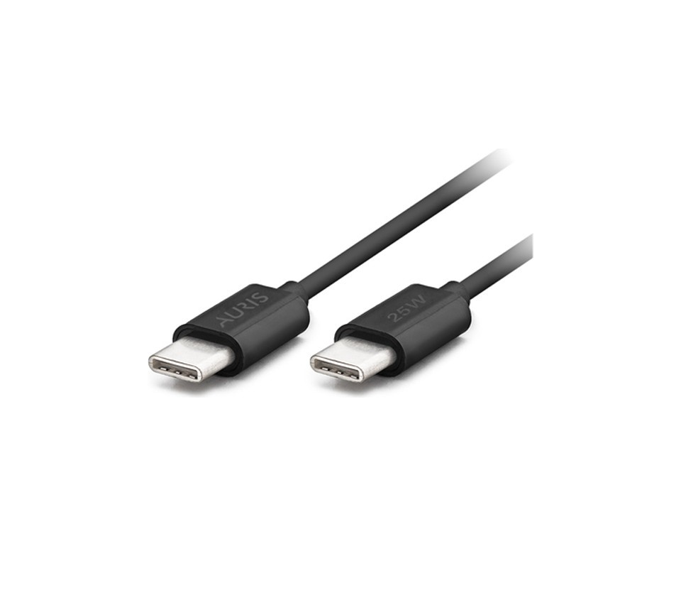 resimler/genel/Auris 25W USB-C to Type-C Şarj ve Data Kablosu