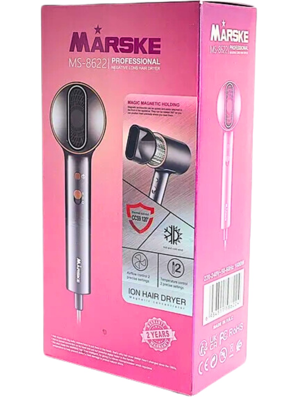 resimler/genel/Marske MS-8622 Professional İyonlu Saç Kurutma Makinesi