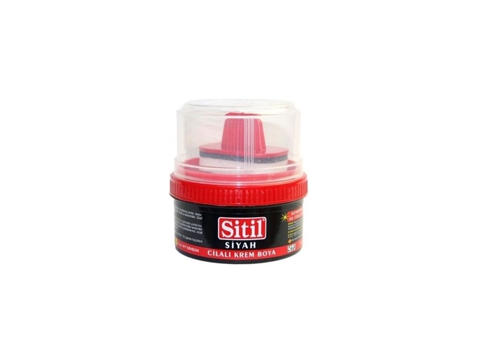 Sitil Siyah Cilalı Krem Boya 175ML