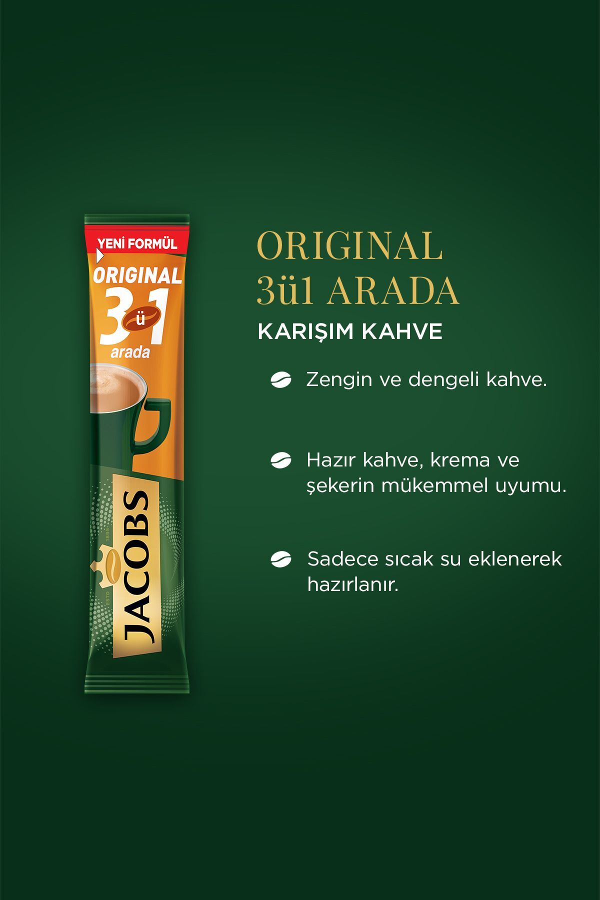 resimler/genel/Jacobs 3'ü 1 Arada Karışım Kahve 40'lı Kutu