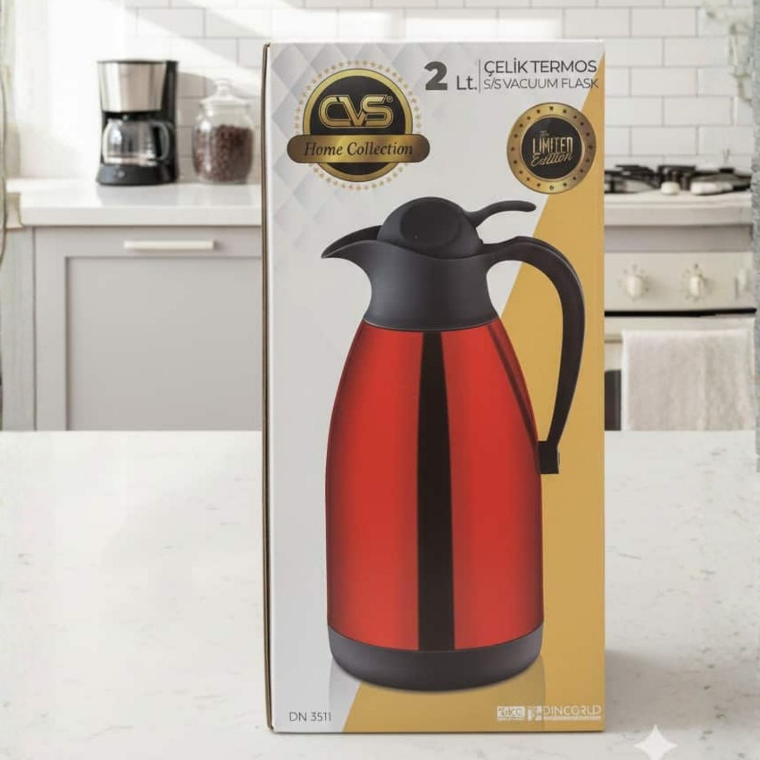 CVS Home Collection 2 Litre Paslanmaz Çelik Vakumlu Termos