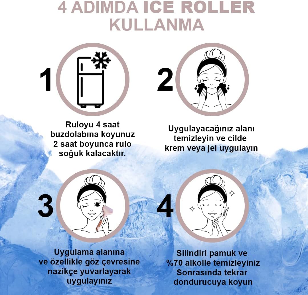 resimler/genel/Soğuk Terapi Ice Roller Yüz Masaj Aleti Çıkarılabilir Başlıklı