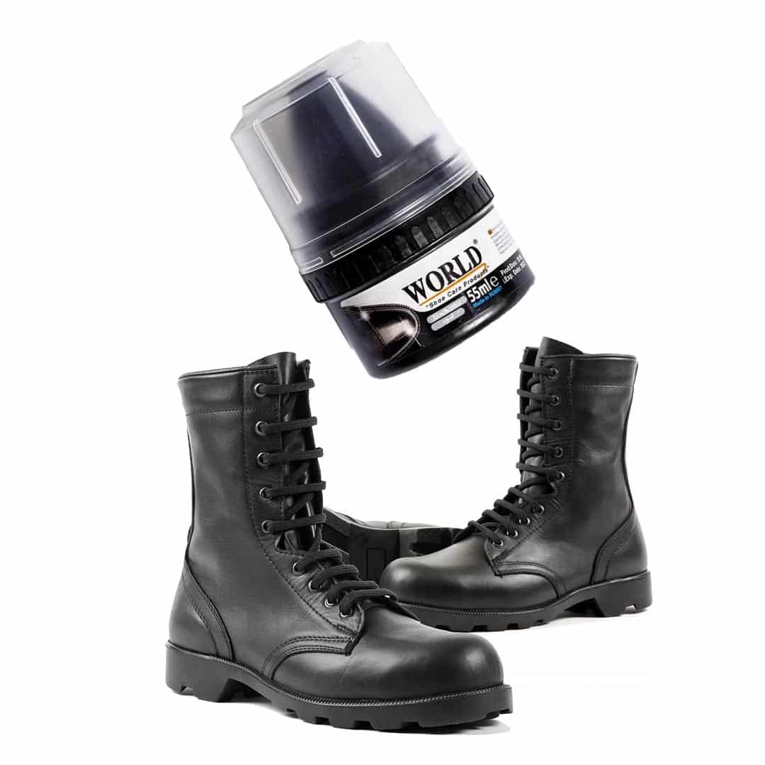 World Siyah Kendinden Parlatmalı Ayakkabı Boyası 55 ml