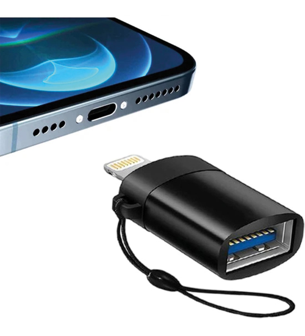 resimler/genel/Subzero İPHONE Lightning to USB-A 3.0 OTG Dönüştürücü