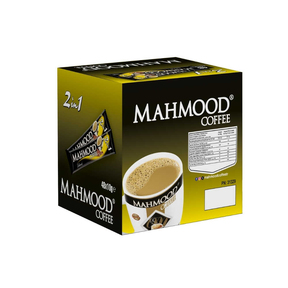Mahmood Coffee 2'si 1 Arada Hazır Kahve 48 Adet x 10 G