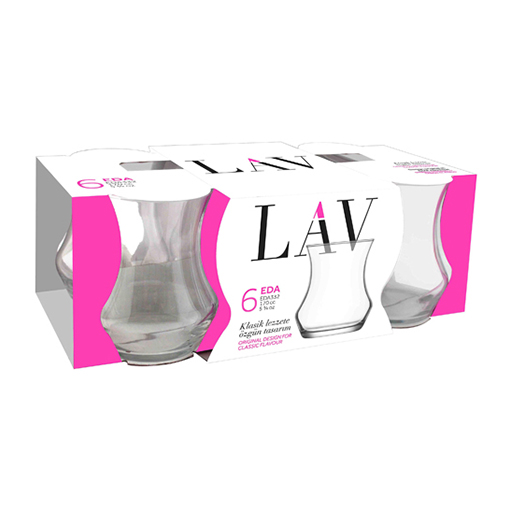 resimler/genel/Lav Eda Cam Çay Bardağı 6’lı Set