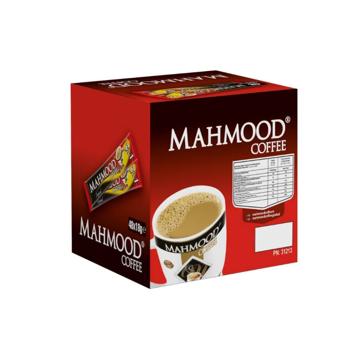 resimler/genel/Mahmood Coffee 3'ü 1 Arada Hazır Kahve 48 Adet x 18 G