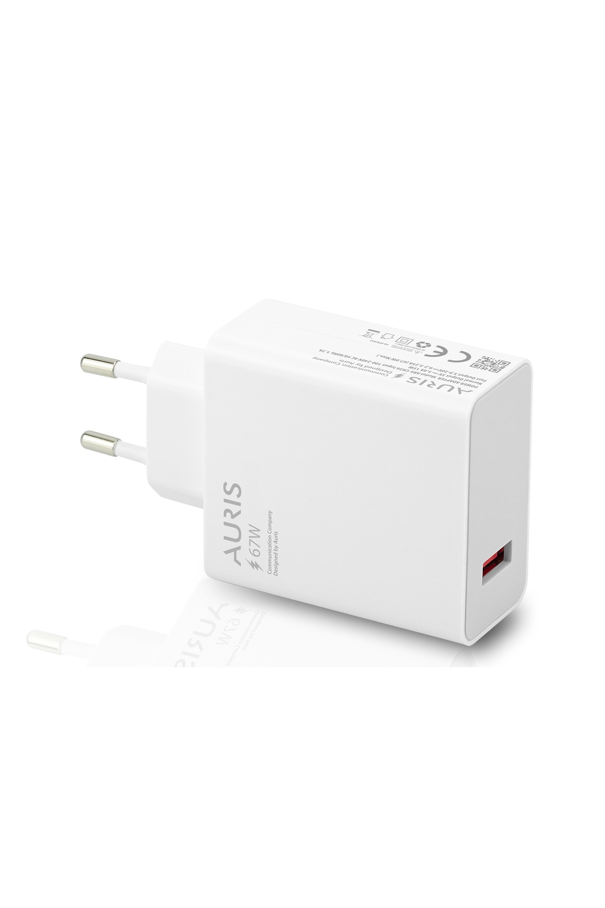 resimler/genel/Auris 67W USB Turbo Hızlı Şarj Adaptörü