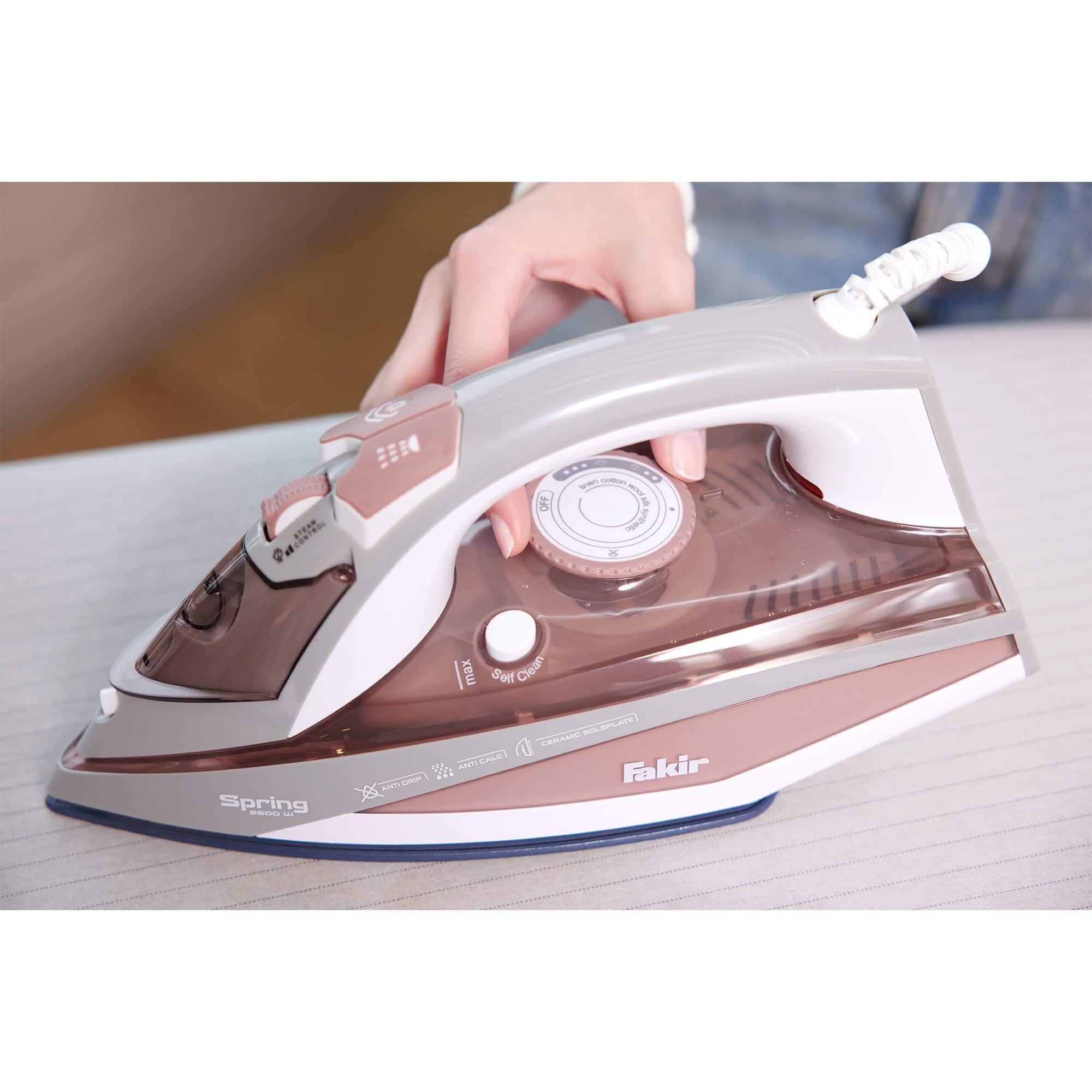 resimler/genel/Fakir Spring 2600 W Buharlı Ütü Seramik Tabanlı