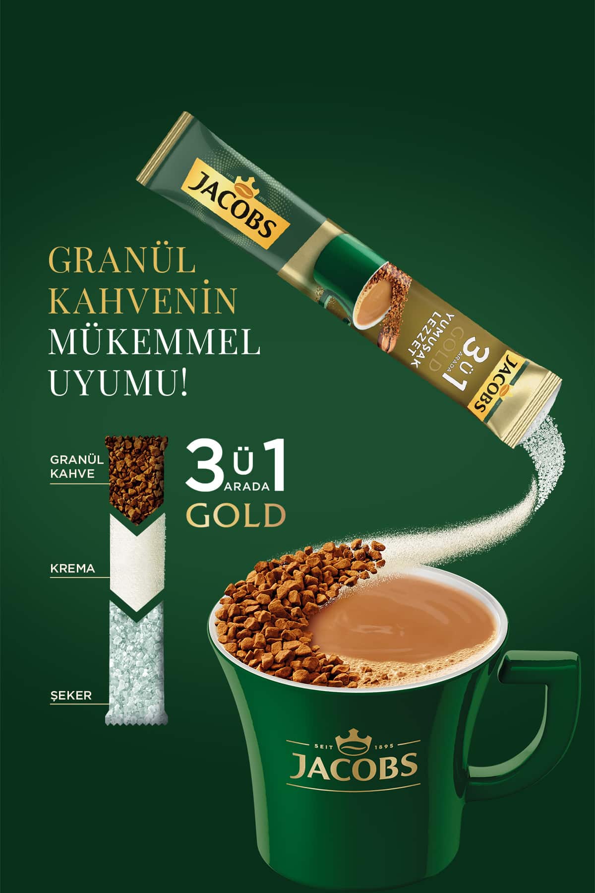 resimler/genel/Jacobs 3’ü 1 Arada Gold Yumuşak Lezzet Karışım Kahve 40’lı