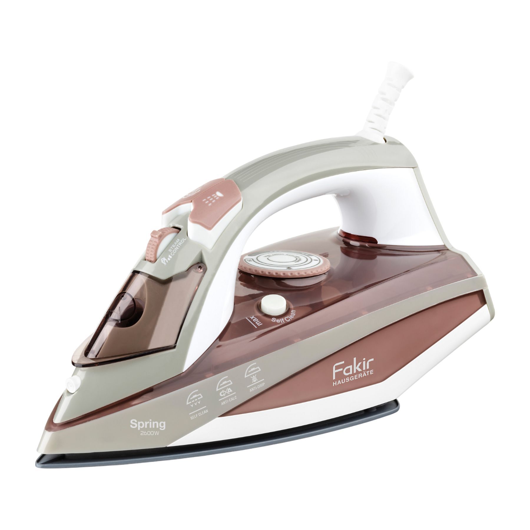 Fakir Spring 2600 W Buharlı Ütü Seramik Tabanlı