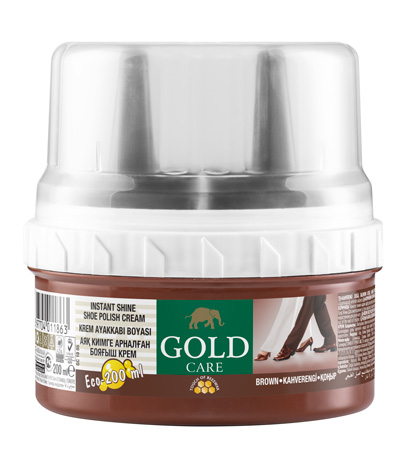 Gold Care Kahverengi Ayakkabı Krem Boya 200 ML