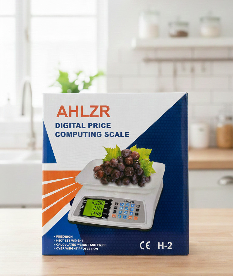 AHLZR Dijital Fiyat Hesaplamalı Elektronik Market Manav Terazisi