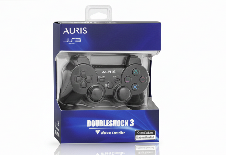 Auris PS3 Uyumlu Kablosuz Çift Titreşimli Oyun Kolu