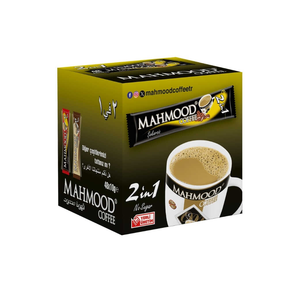 Mahmood Coffee 2'si 1 Arada Hazır Kahve 48 Adet x 10 G