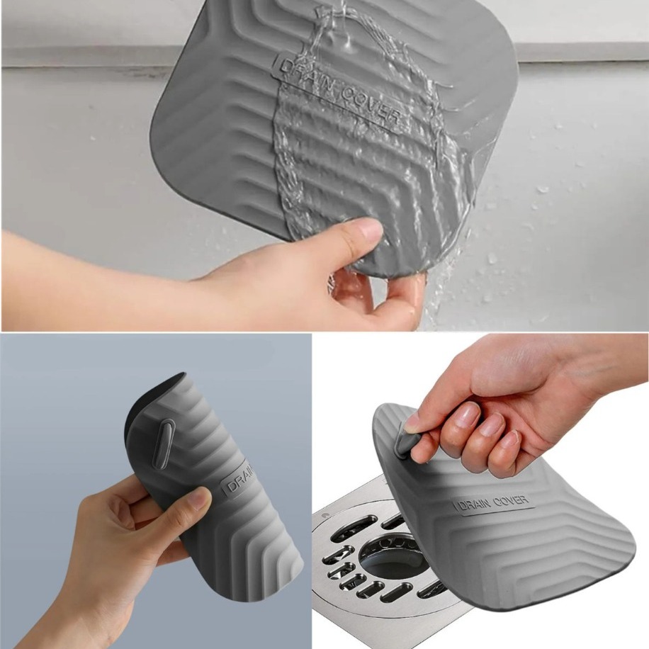Süzgeçli Kokulu Gider Kapatıcı Kapak – Banyo & Mutfak (Mat)