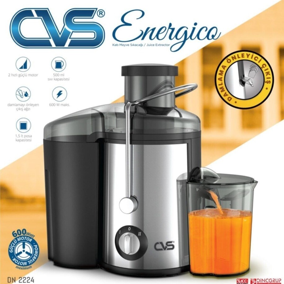CVS Energico 600 W Katı Meyve Sıkacağı 